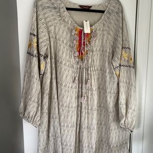 Anthro Grey loose dress